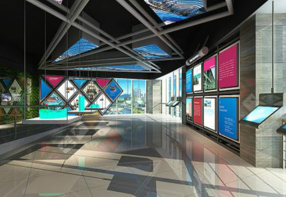 企業展廳設計更專注形象的發展設計